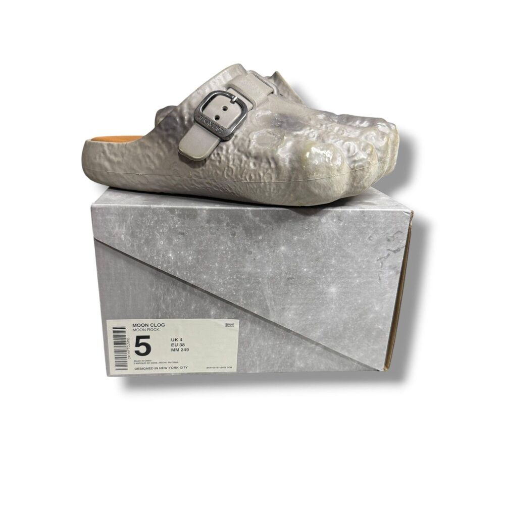 Bravest Studios Kid Cudi Moon Rock Clog Sz 5 Mens w/Box